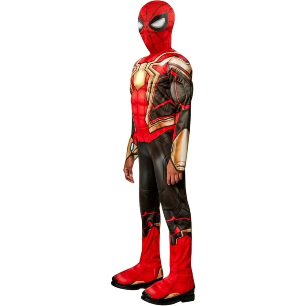 NWT Marvel spider-Man deluxe muscle, chest costume, kids, size Large